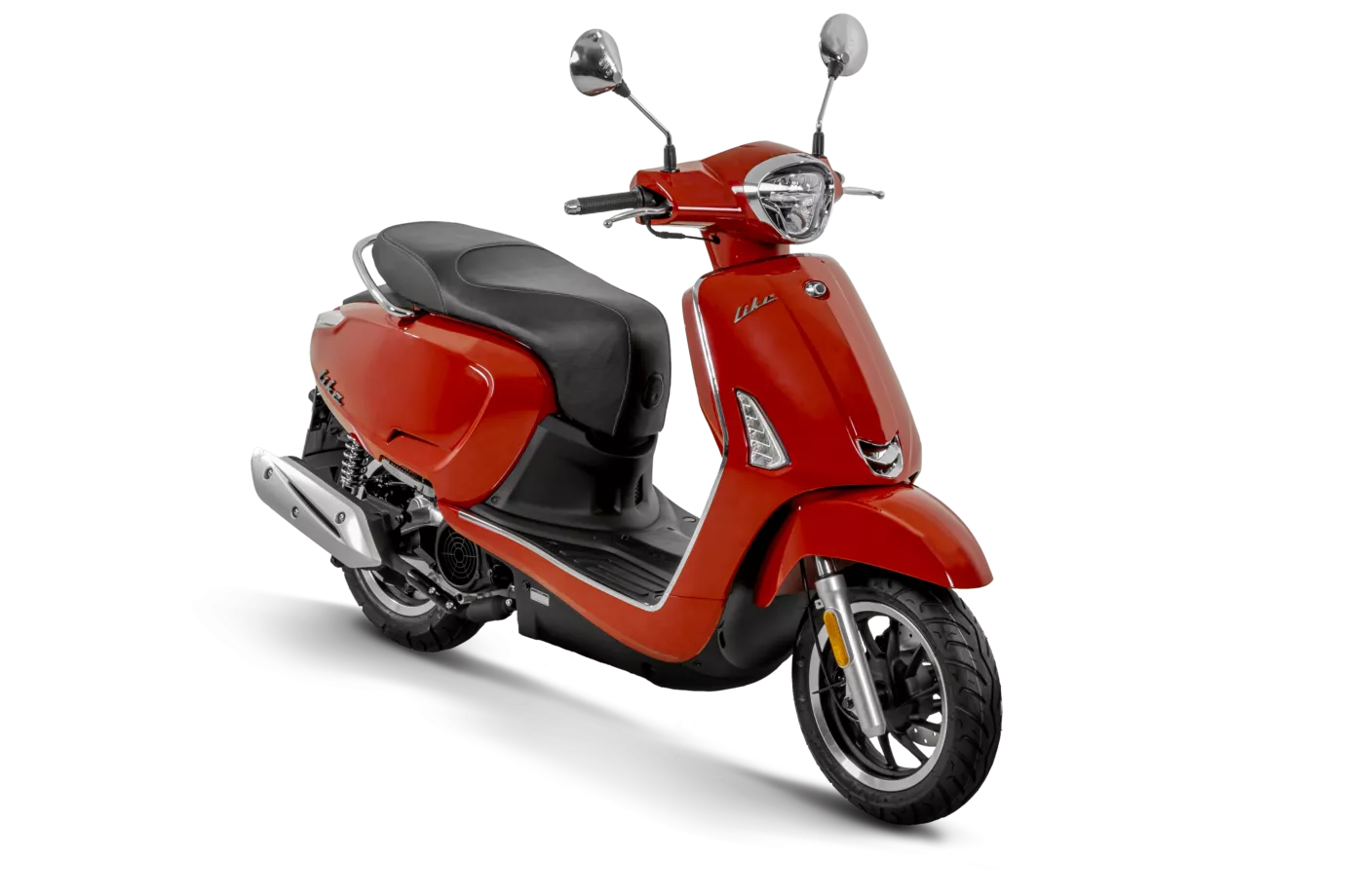Rode Kymco Like scooter